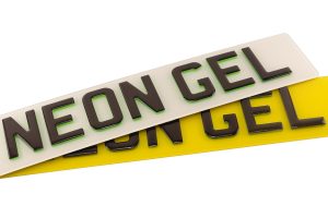 Green Neon Gel - white